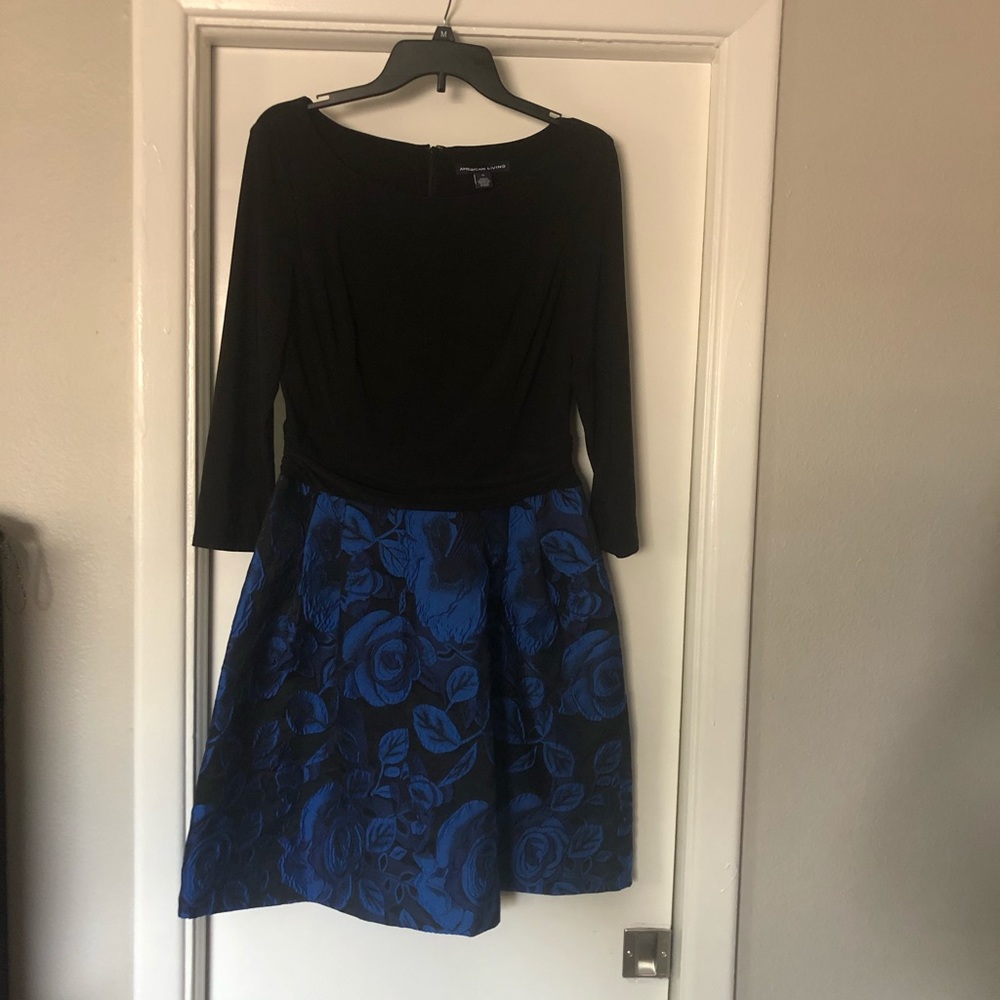 Long sleeve cocktail dress